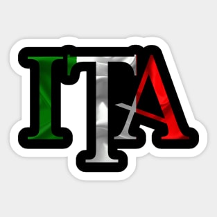 Italy flag ITA Sticker